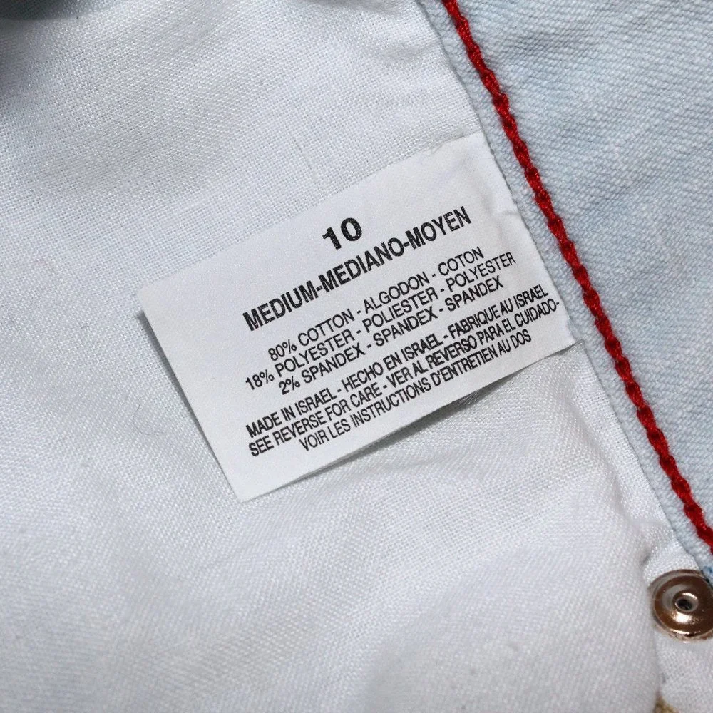 Vintage 90s Gloria Vanderbilt Bootcut Light Wash Jeans - Picture 12 of 16